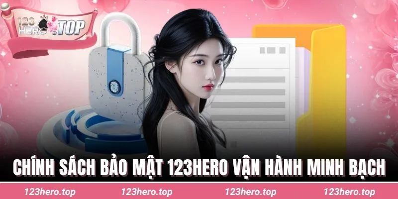 Chính sách bảo mật 123hero vận hành minh bạch