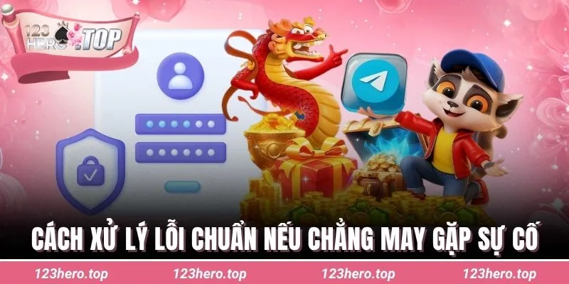 Cách xử lý lỗi chuẩn nếu chẳng may gặp sự cố