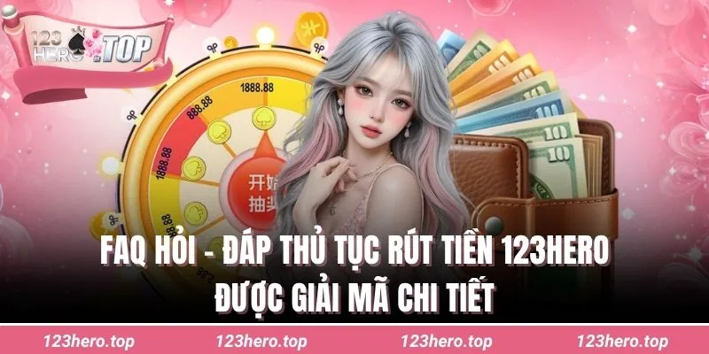 FAQ hỏi - đáp thủ tục rút tiền 123hero được giải mã chi tiết