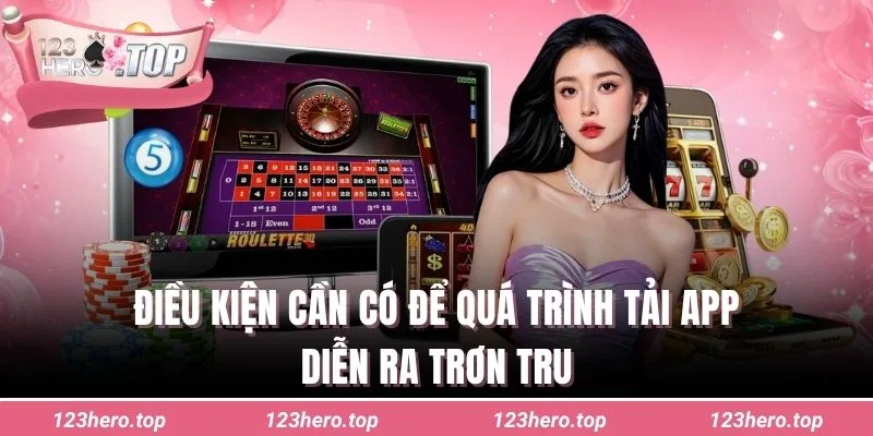 Điều kiện cần có để quá trình tải app diễn ra trơn tru