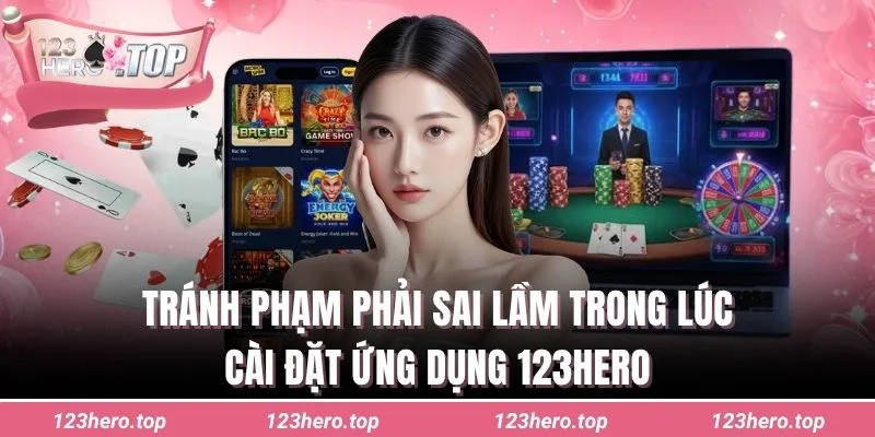 Tránh phạm phải sai lầm trong lúc cài đặt ứng dụng 123hero